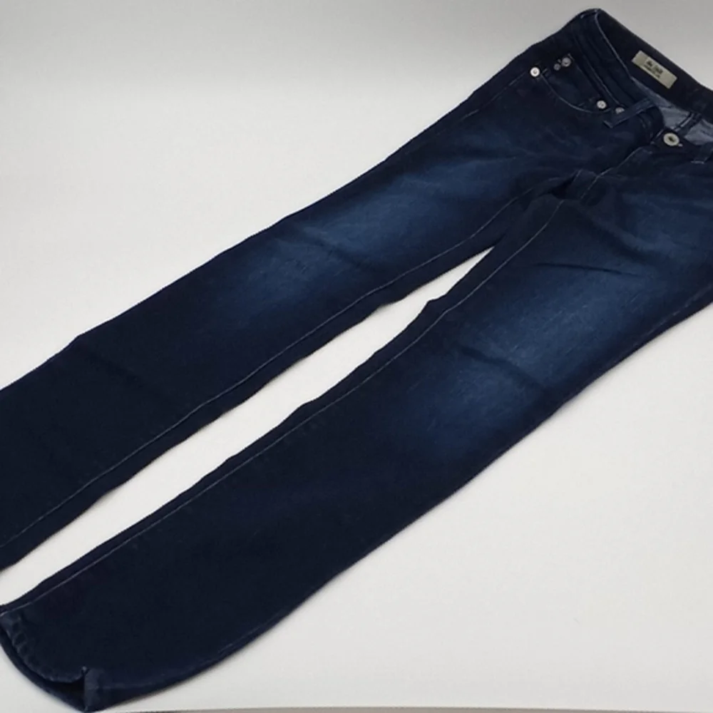 AG Adriano Goldschmied The Stilt Cigarette Leg‎ Jeans Dark Wash 24
